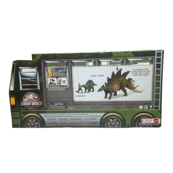 Jurassic World Legacy Collection Dr. Sarah Harding and Stegosaurus Figure Pack - Picture 2 of 5
